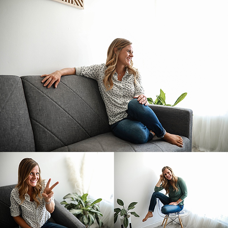 Branding-photograpy-collage-of-woman-sitting-on-a-grey-couch