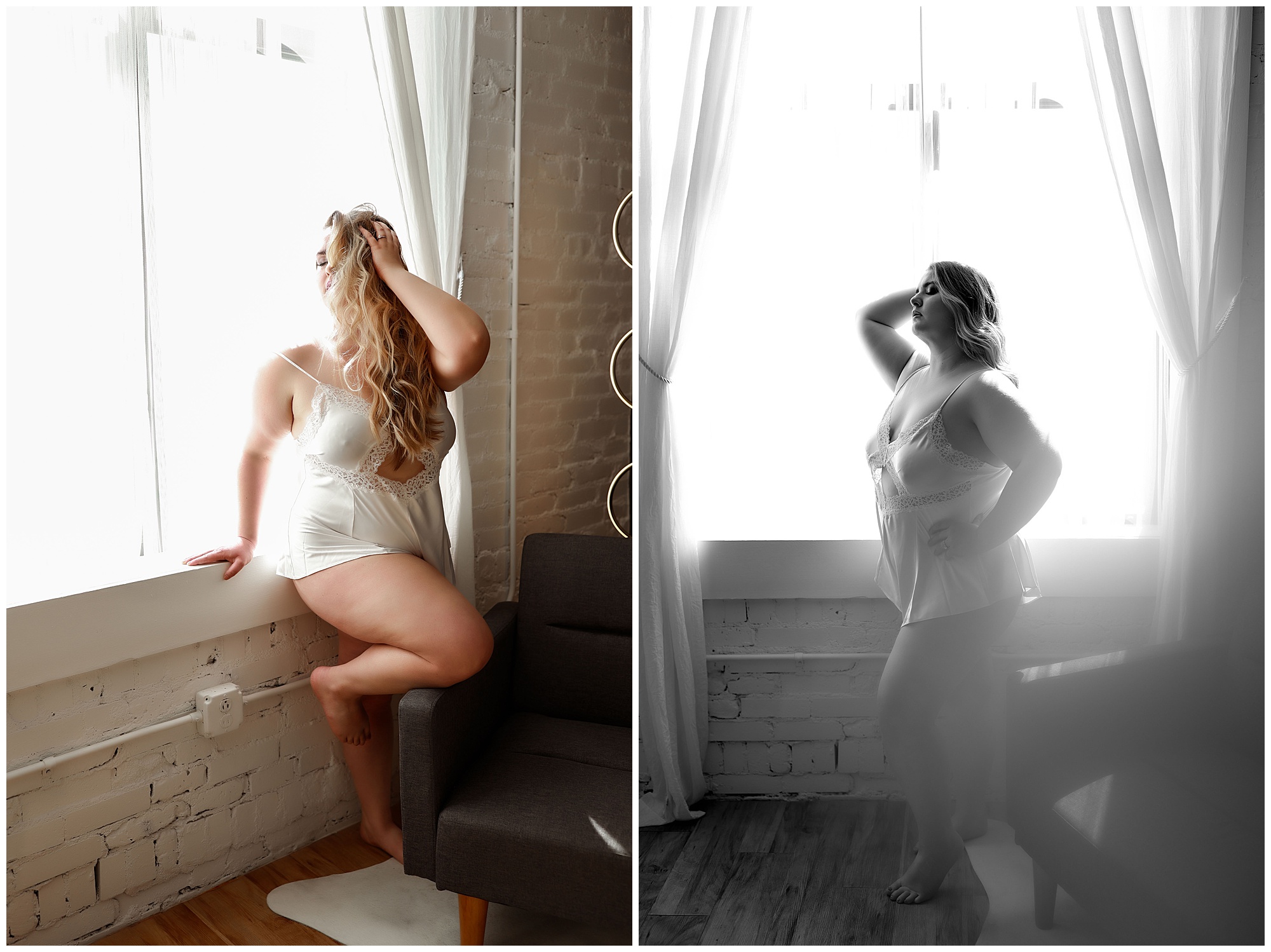 Professional Sexy Portraits: A Boudoir Session with Flowers in Wilmington,  NC - Lesley Veronika Photography