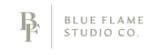 Logo reading Blue Flame Studio Co